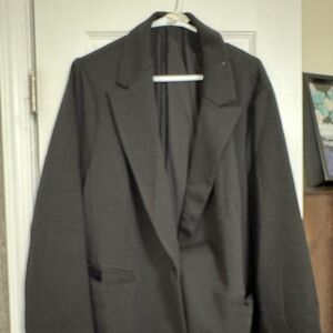 Skies Are Blue Elegant Black Blazer